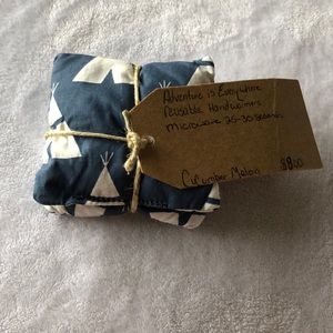 Handmade reusable hand warmers